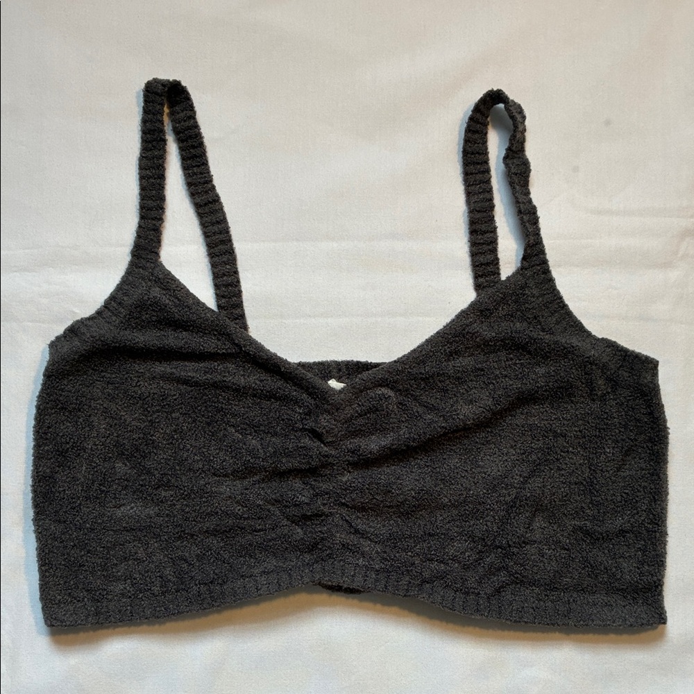 Full Tilt Gray Bralette Size XL Soft Fabric Pullover